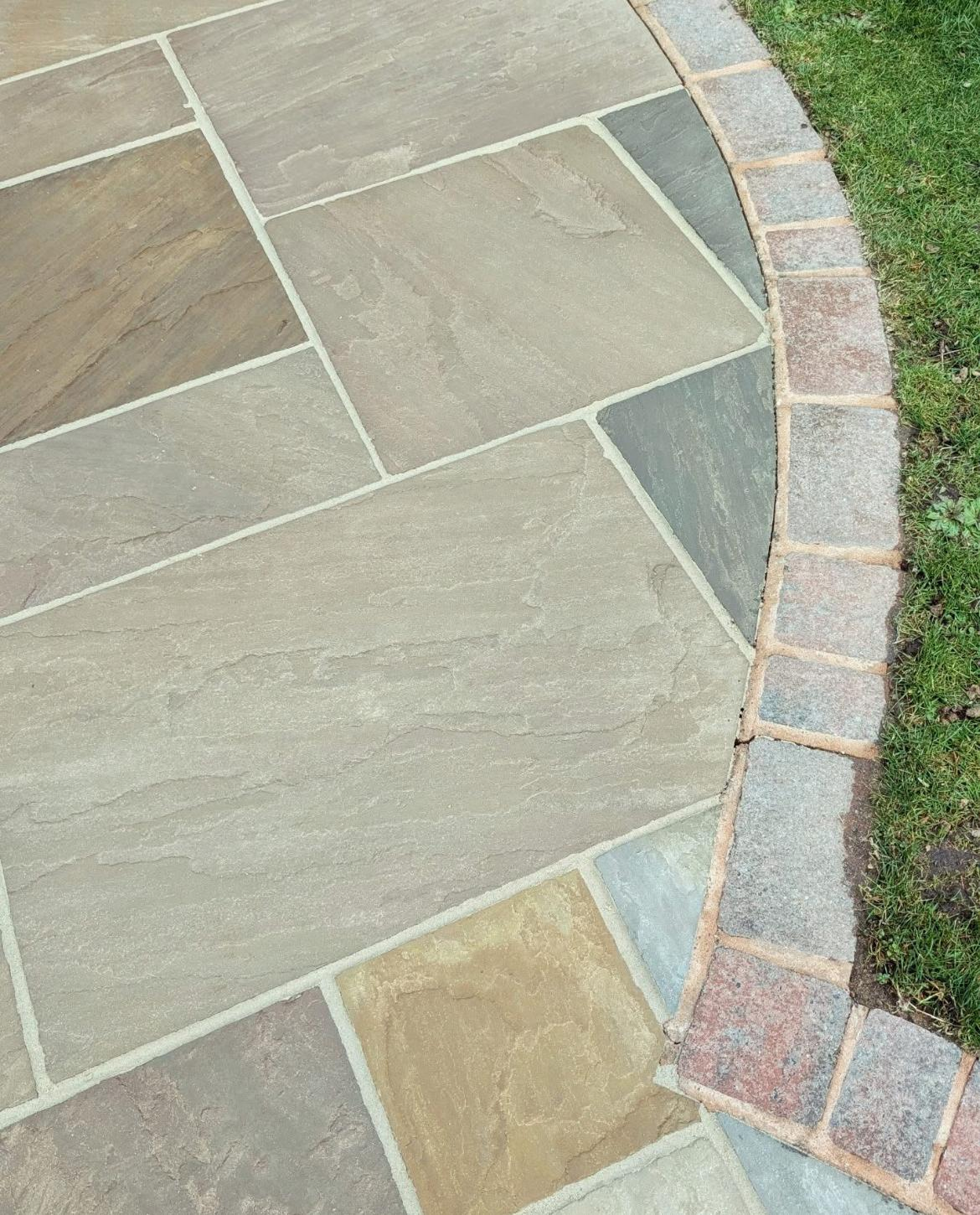 Surface after repointing