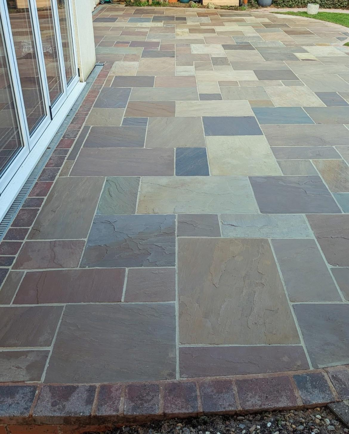 Surface after repointing
